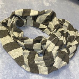 Striped Infinity Scarf